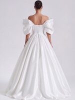 GIORGINA- organzowa, biała suknia SZYCIE NA MIARĘ