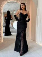 ALMIRA- biała, satynowa sukienka SZYCIE NA MIARĘ