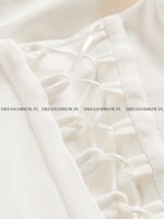 ODETTE maxi- suknia z odpinanymi rękawkami OUTLET