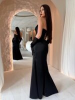 ALMIRA- satynowa sukienka SZYCIE NA MIARĘ