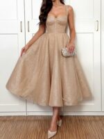 ISABELLE midi 3w1- brokatowa, SZYCIE NA MIARĘ