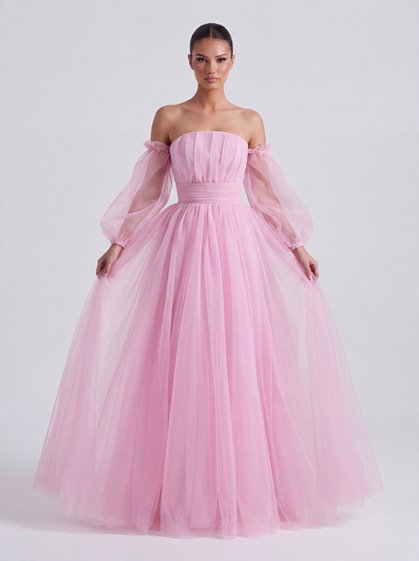 ODETTE MAXI- różowa księżniczka