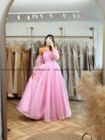 ODETTE MAXI- różowa księżniczka