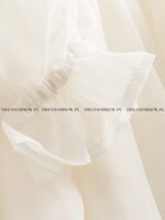 ODETTE maxi- suknia z odpinanymi rękawkami OUTLET