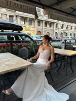 LEONA- biała suknia SZYCIE NA MIARĘ