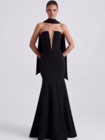 ROSE- klasyczna suknia z szalem