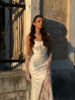 LARA- biała suknia SZYCIE NA MIARĘ