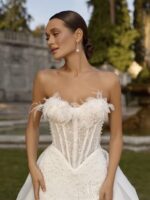 HIACYNTA- biała suknia SZYCIE NA MIARĘ