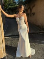 LEONA- biała suknia SZYCIE NA MIARĘ