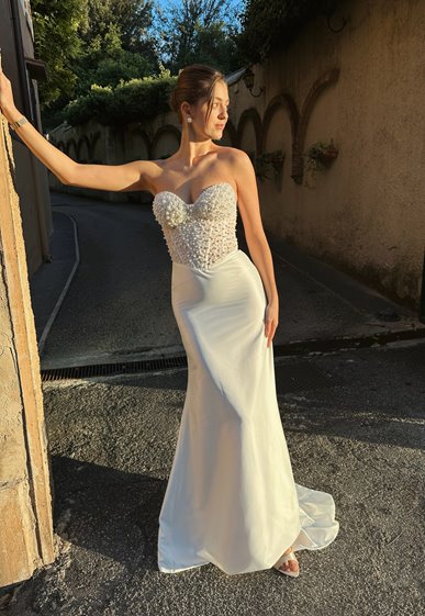 LEONA- biała suknia SZYCIE NA&nbsp;MIARĘ